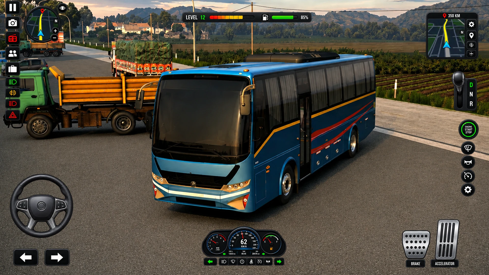Real Bus Simulator Bus 3D Game screenshot
