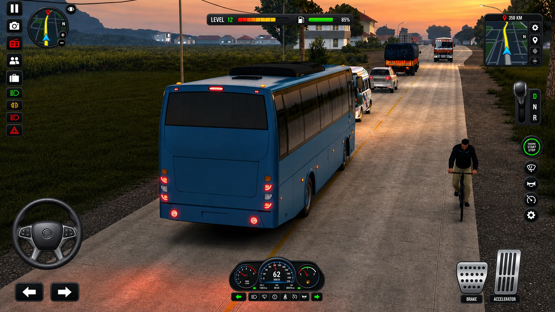 Real Bus Simulator Bus 3D Game screenshot