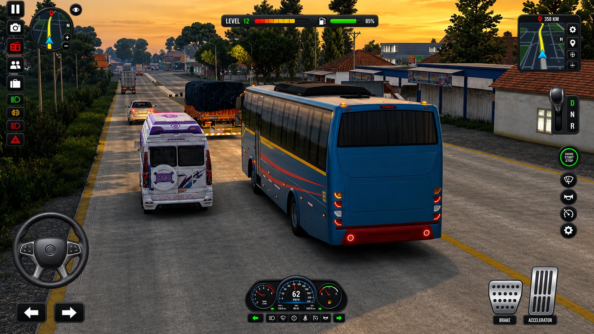 Real Bus Simulator Bus 3D Game screenshot